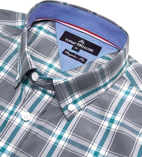 Premium Cotton Plaid Casual Shirt