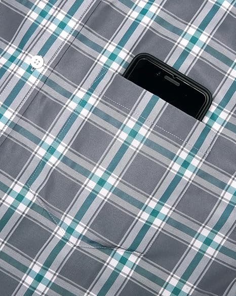 Premium Cotton Plaid Casual Shirt